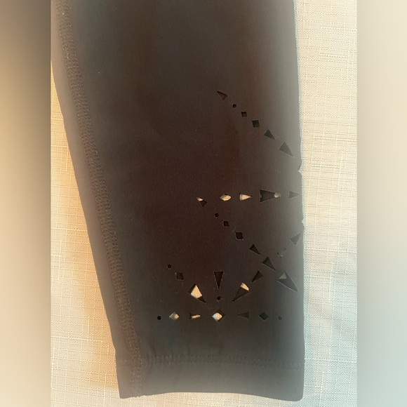 Beyond Yoga Knit Down High Wasited Midi Legging Black- Small - Picture 4 of 8